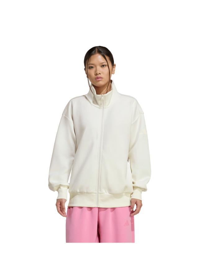 اديداس Soft Lux Loose Full-Zip - Image 1